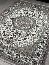 Овальный ковер HALIF F611 GRAY-BLUE