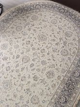 Ковер из Турции из полипропилена Jasmine 35831Z CREAM / L.GREY Овал