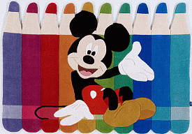Ковер Disney DINARSU ручной работы Disney Mickey Mouse 10475