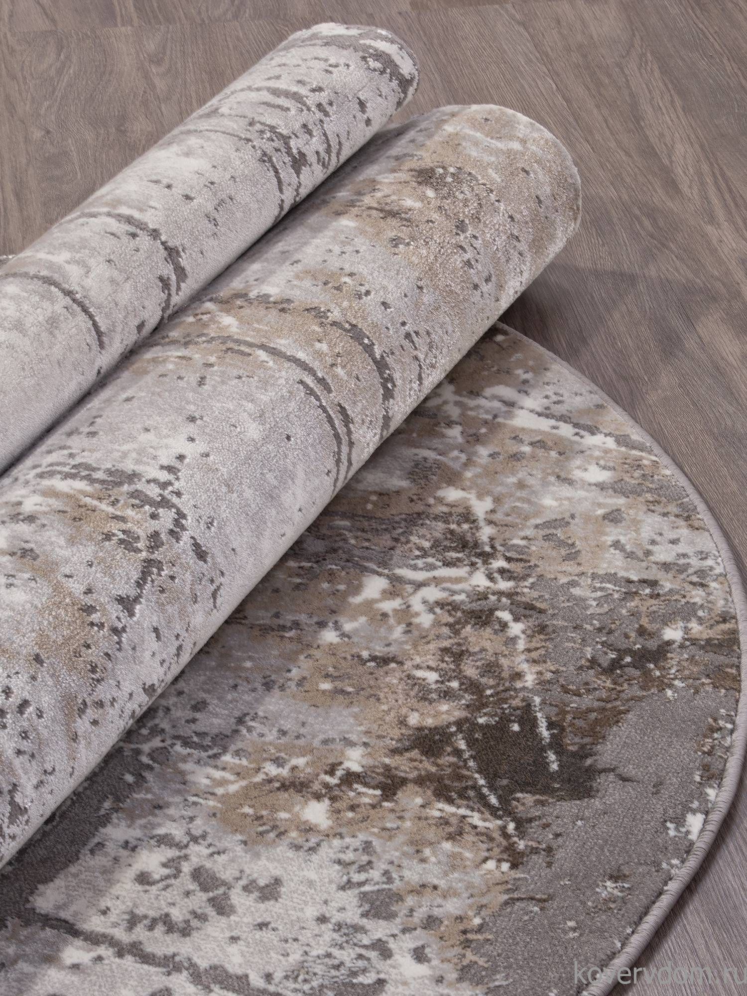 Ковер GRAFF 3433 GRAY-BEIGE Овал