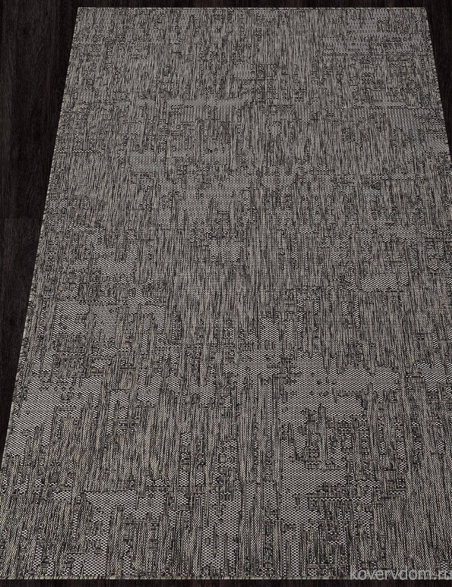 Ковер-циновка KAIR S144 BLACK-GRAY Ковер-циновка KAIR S144 BLACK-GRAY