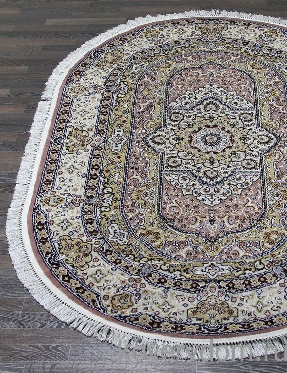 Ковер MASHAD PRESTIGE 02842A L.PINK / L.PINK Овал Ковер MASHAD PRESTIGE 02842A L.PINK / L.PINK Овал