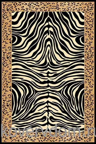 Ковер VALENCIA d079 ЗЕБРА / BLACK Ковер VALENCIA d079 ЗЕБРА / BLACK