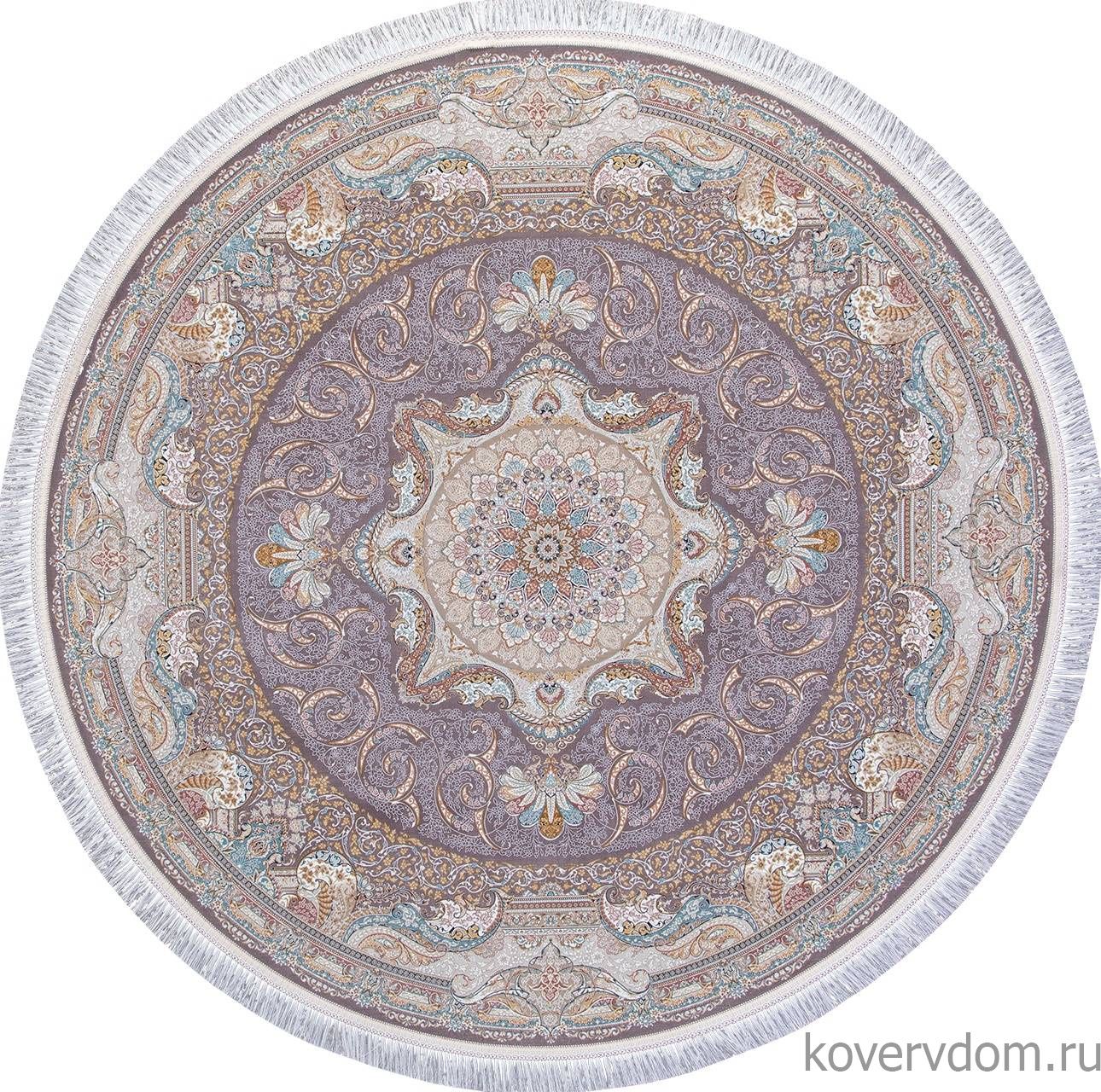 Ковер FARSI 1500 144 MELANGE PINK Круг Ковер FARSI 1500 144 MELANGE PINK Круг