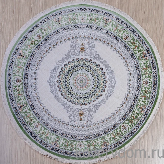 Ковер Amira 4836A D.Blue-L.Grey (зелёный) Круг Ковер Amira 4836A D.Blue-L.Grey (зелёный) Круг