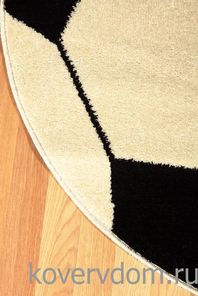 Ковер детский FUNKY TOP KIK cream ROUND