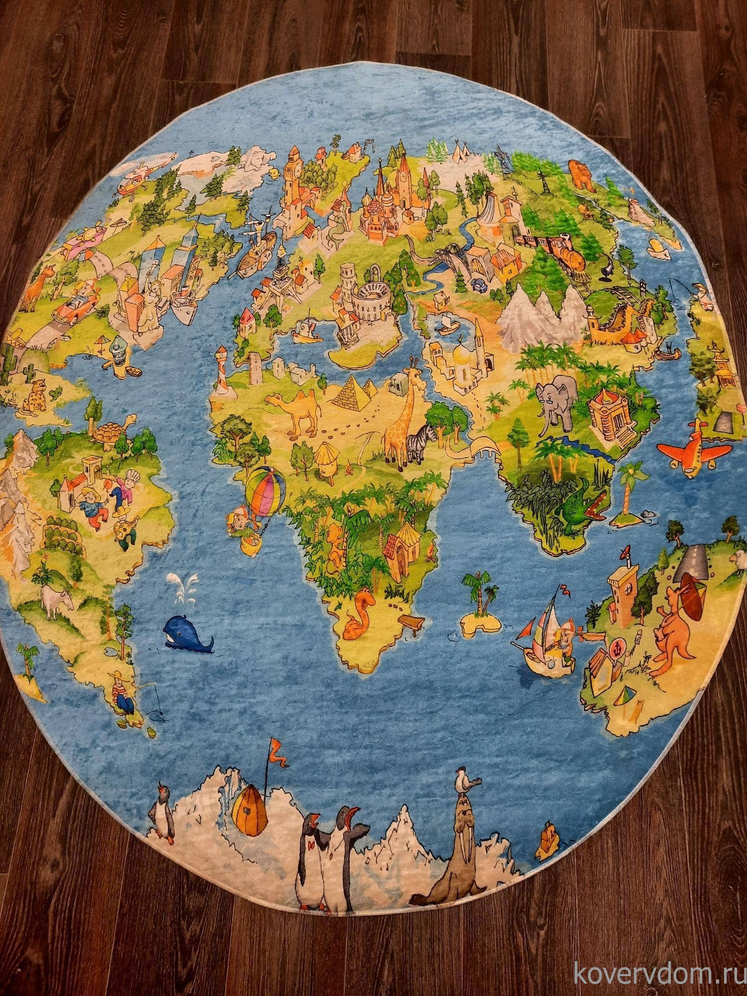 Ковер Decovilla Ковёр MULTICOLOR Овал Ковер Decovilla Ковёр MULTICOLOR Овал