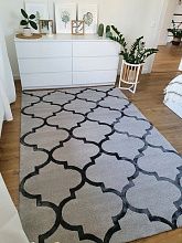Ковер Creative Carpets - Hand Made ручной работы TRELLIS grey