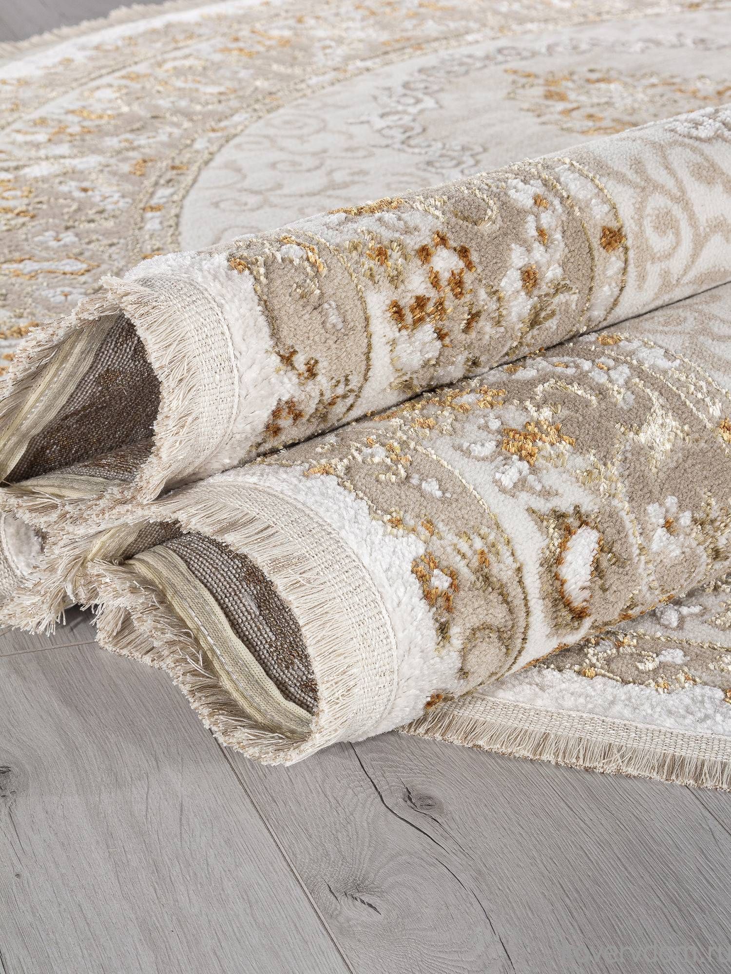 Ковер ESSA 27226A BEIGE / BEIGE Овал Ковер ESSA 27226A BEIGE / BEIGE Овал