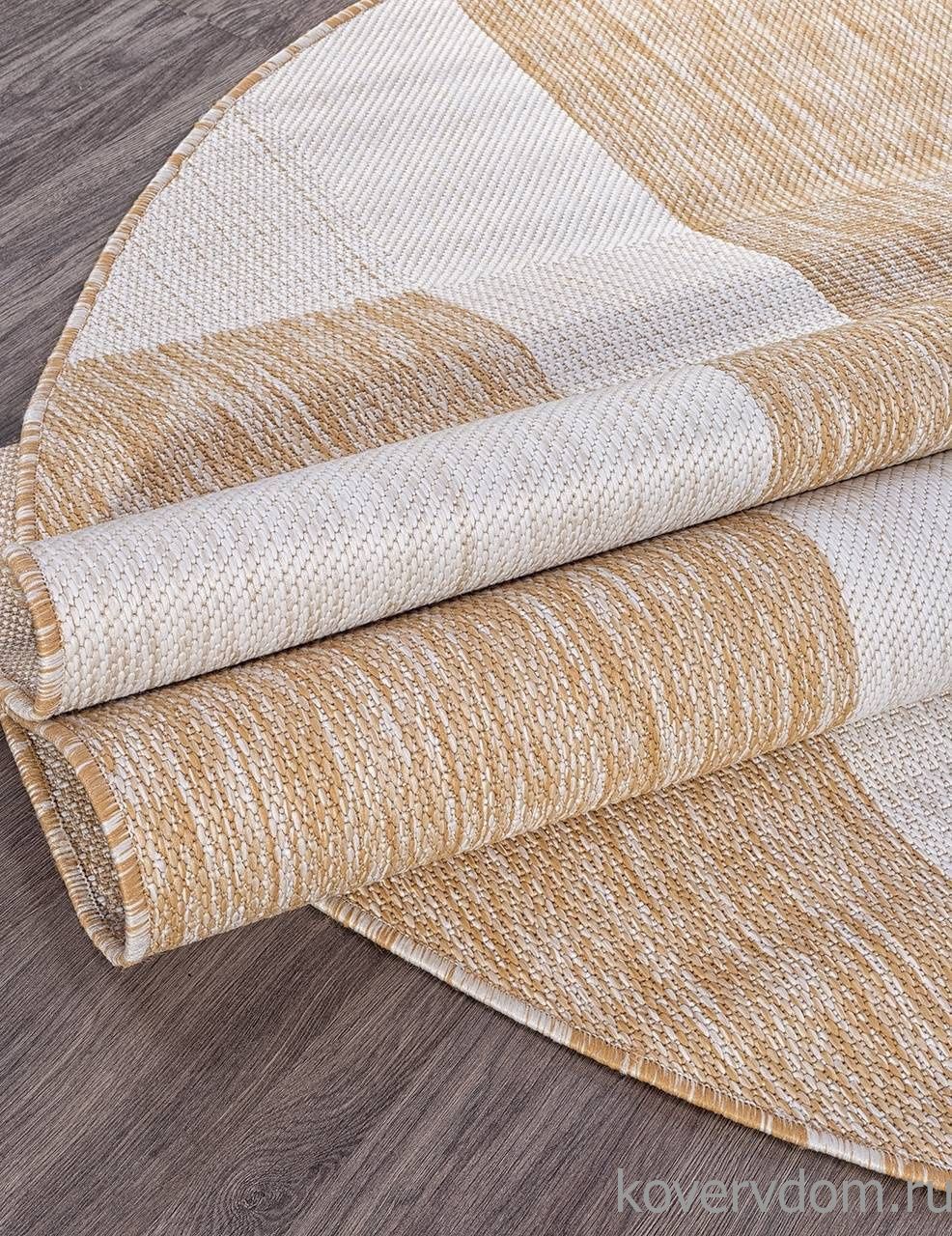 Ковер циновка ВЕГАС S005 BEIGE Овал Ковер циновка ВЕГАС S005 BEIGE Овал