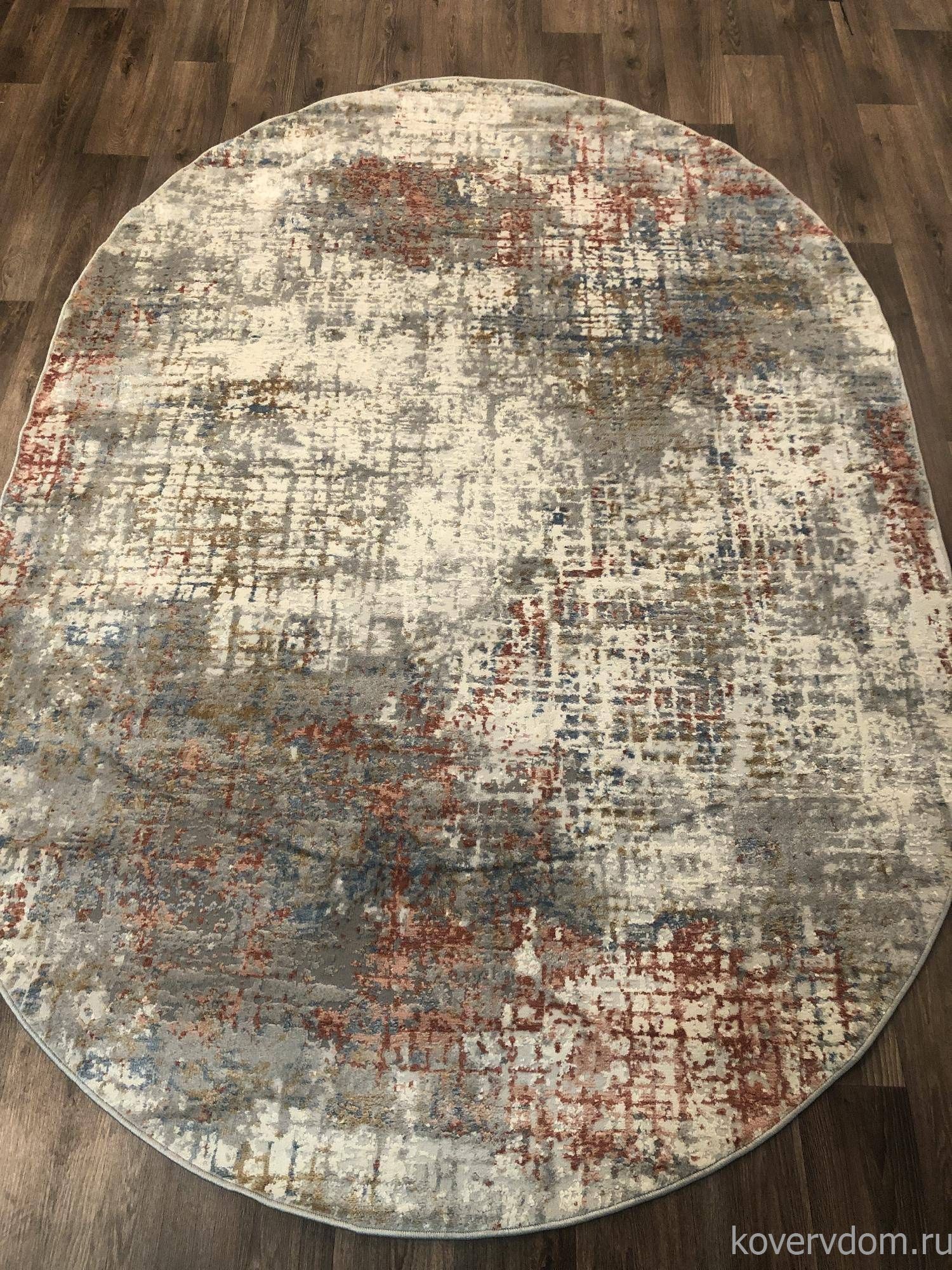 Ковер EFES G512C WHITE / SALMON Овал Ковер EFES G512C WHITE / SALMON Овал