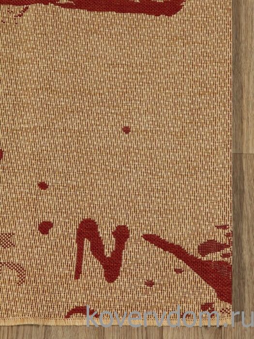 Ковер- циновка COTTAGE 4527 3701natural red