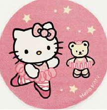 Ковер Boing Carpet детский ручной работы Hello Kitty HK-BC-25