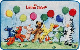 Ковер из Германии детский Die Lieben Sieben 204