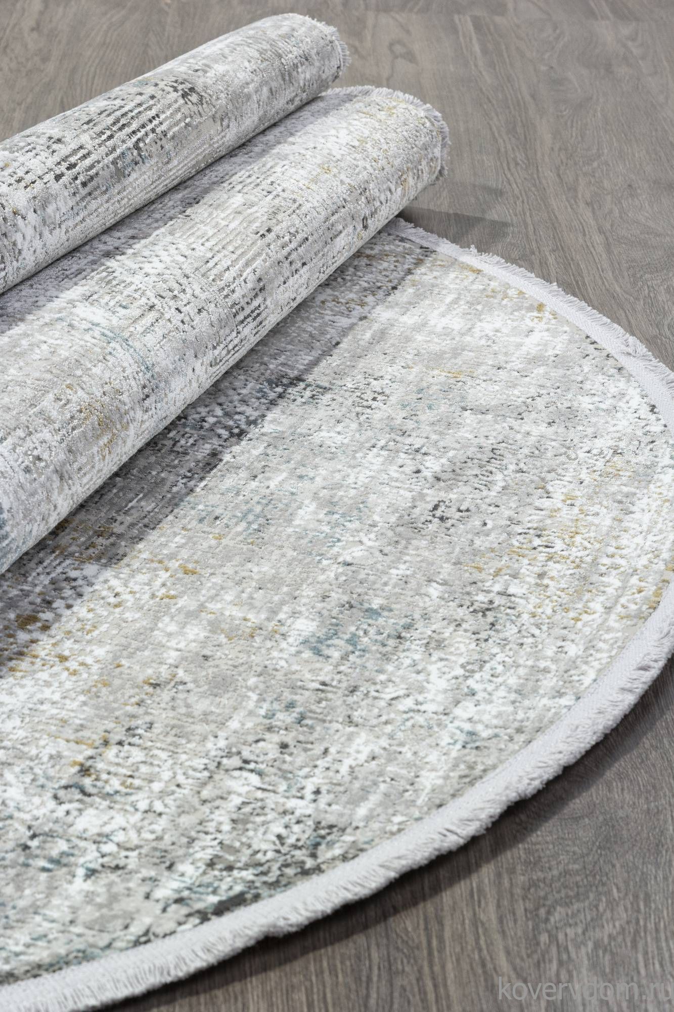 Ковер LORENZO C270AJ GREY / BLUE Овал