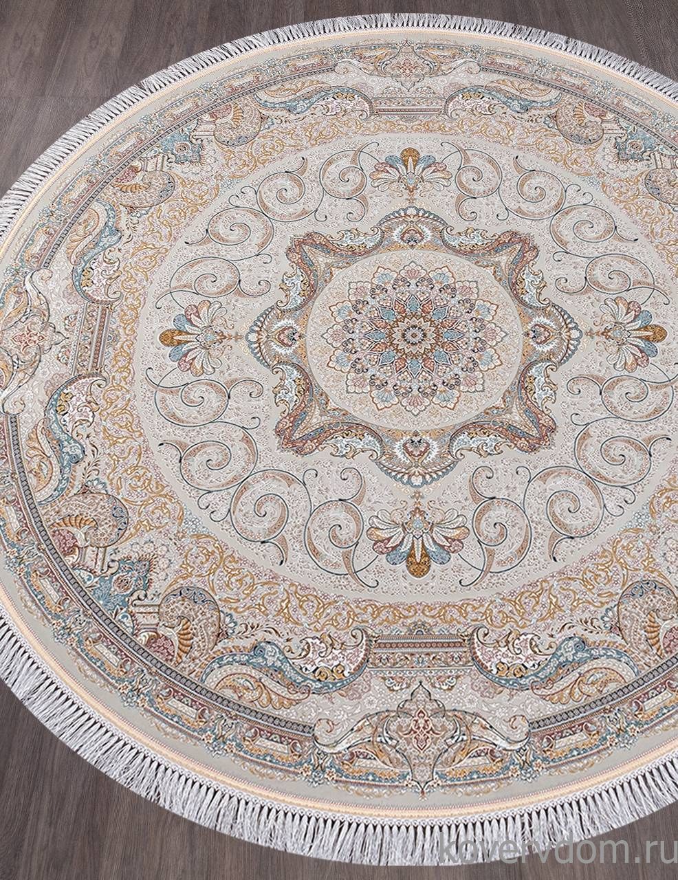 Ковер FARSI 1500 144 CREAM Круг Ковер FARSI 1500 144 CREAM Круг