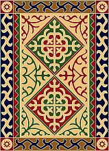 Разноцветный ковер в детскую УЗОРЫ 40506-04