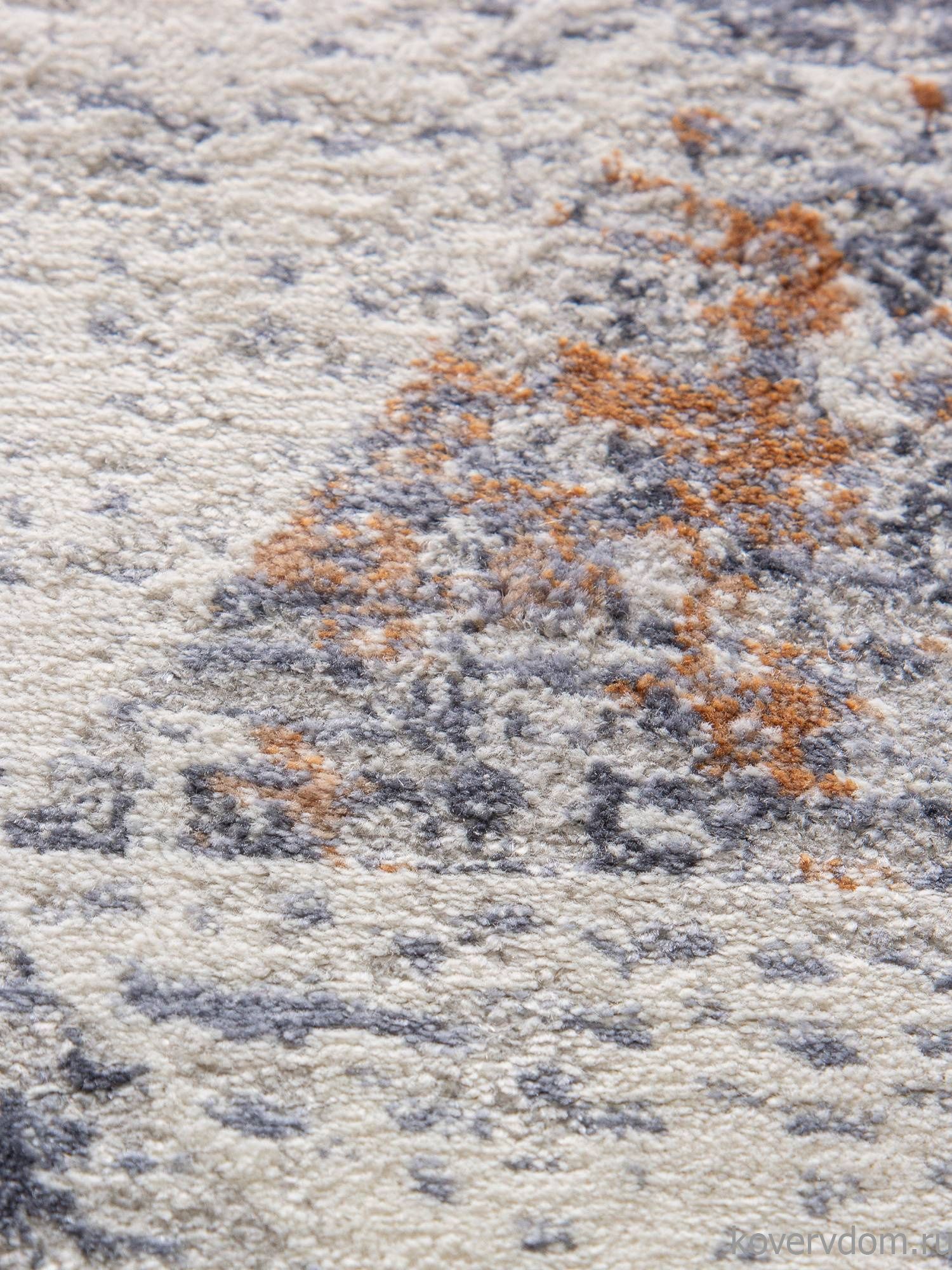 Ковер ZUMMA F257 ORANGE Овал