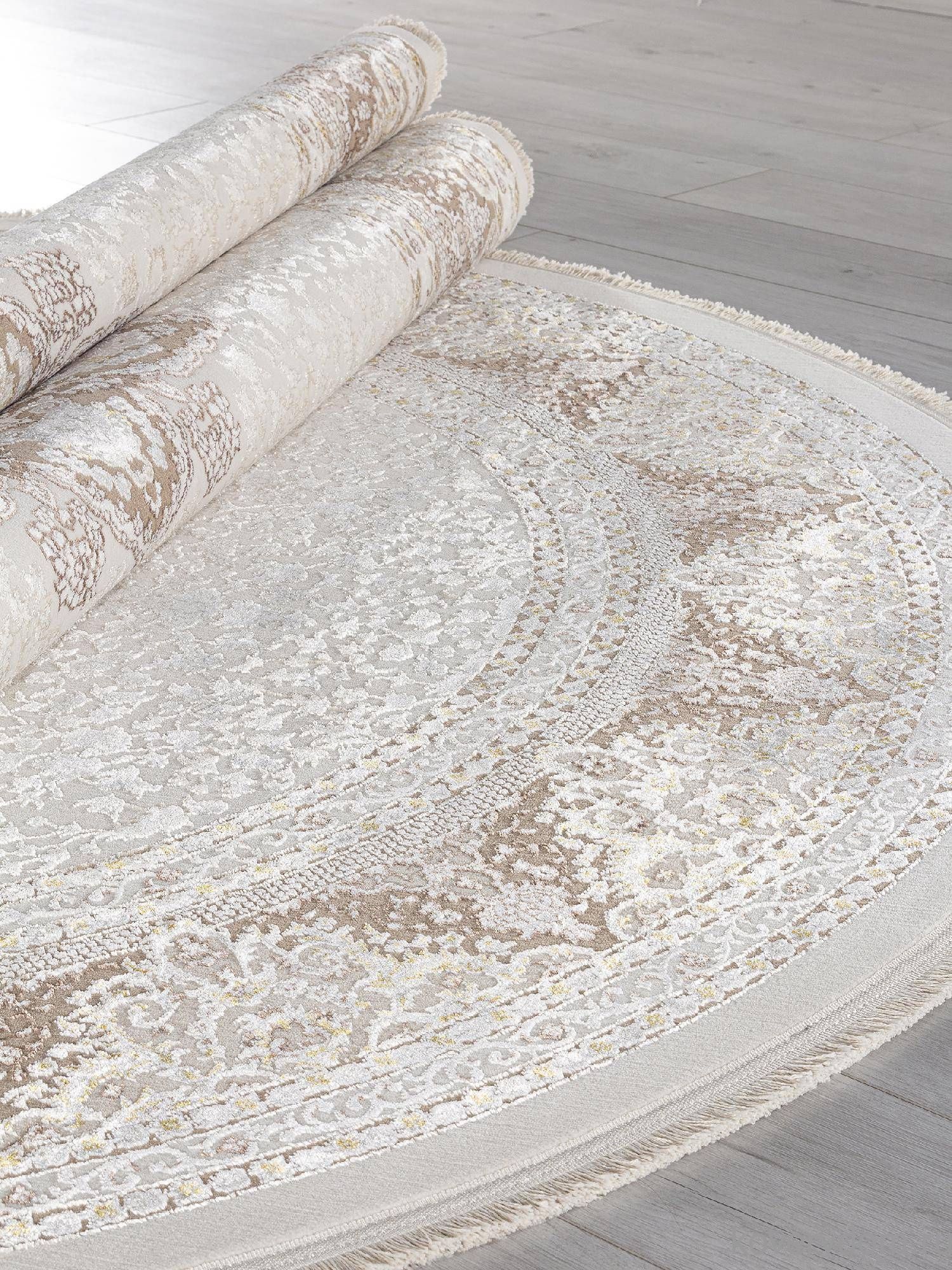 Ковер DELINA M104A CREAM / BEIGE Овал