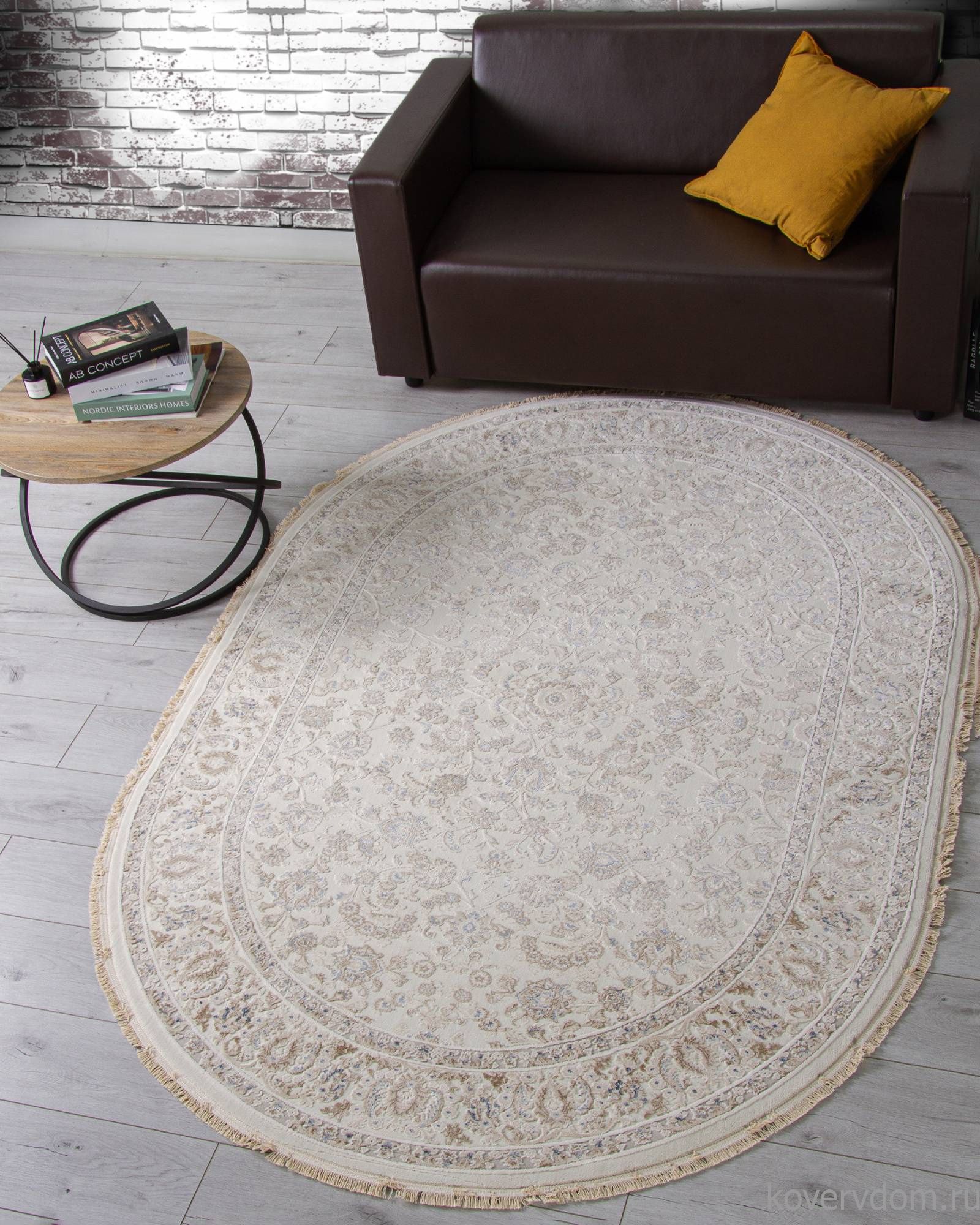 Ковер Jasmine 35826Z CREAM / BEIGE Овал Ковер Jasmine 35826Z CREAM / BEIGE Овал