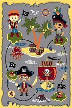 Детский ковер Carpetoff Остров Пиратов MANGO 11060-190