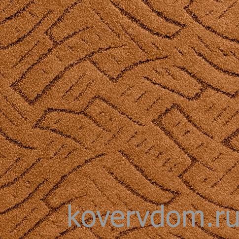 Однотонный ковер-палас TOPOL 013 бежево-коричневый