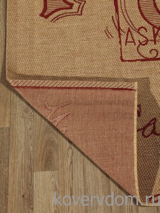Ковер- циновка COTTAGE 4527 3701natural red