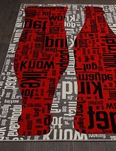 Детский ковер RIO C081  GRAY-RED