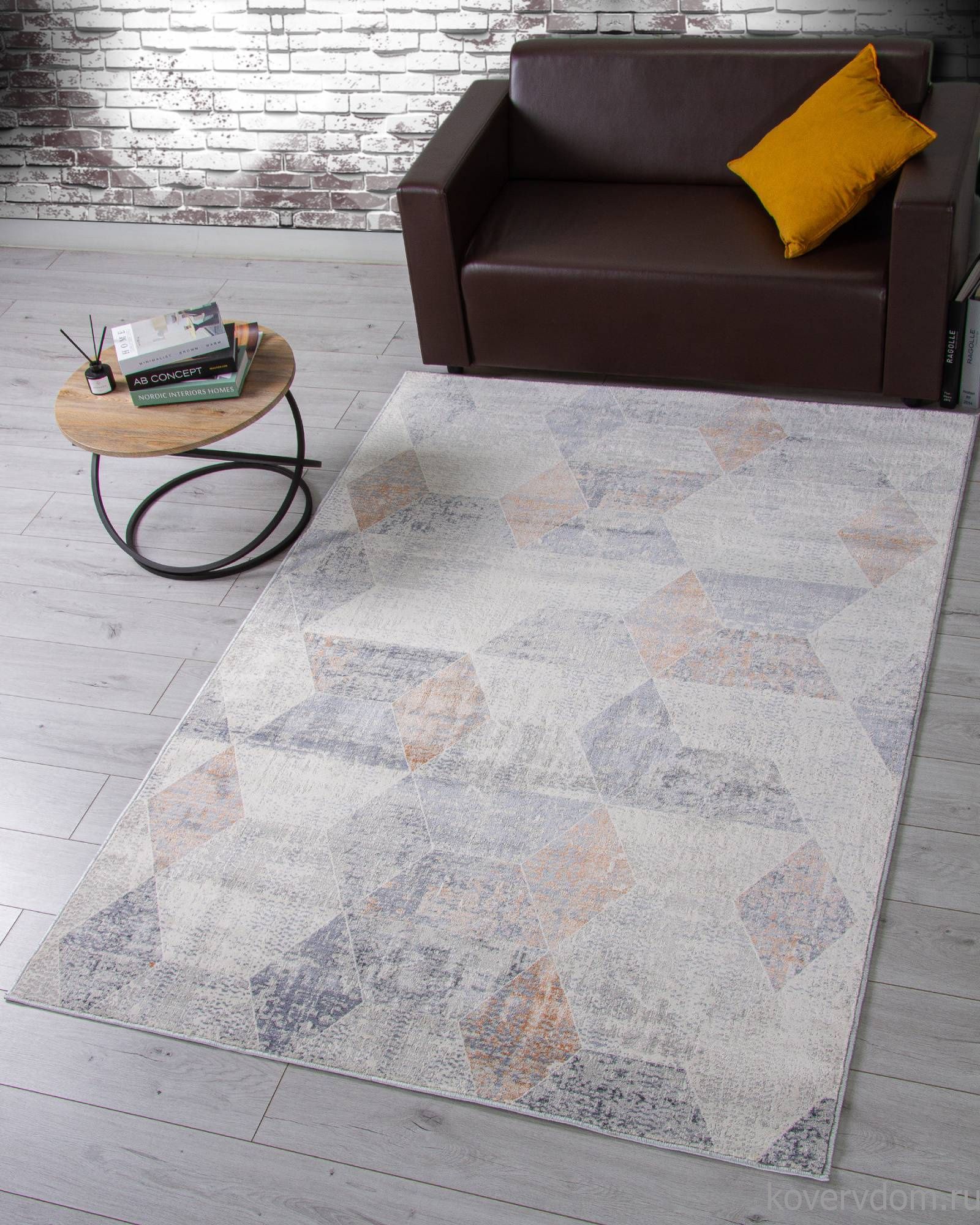 Ковер ZUMMA F257 ORANGE Ковер ZUMMA F257 ORANGE