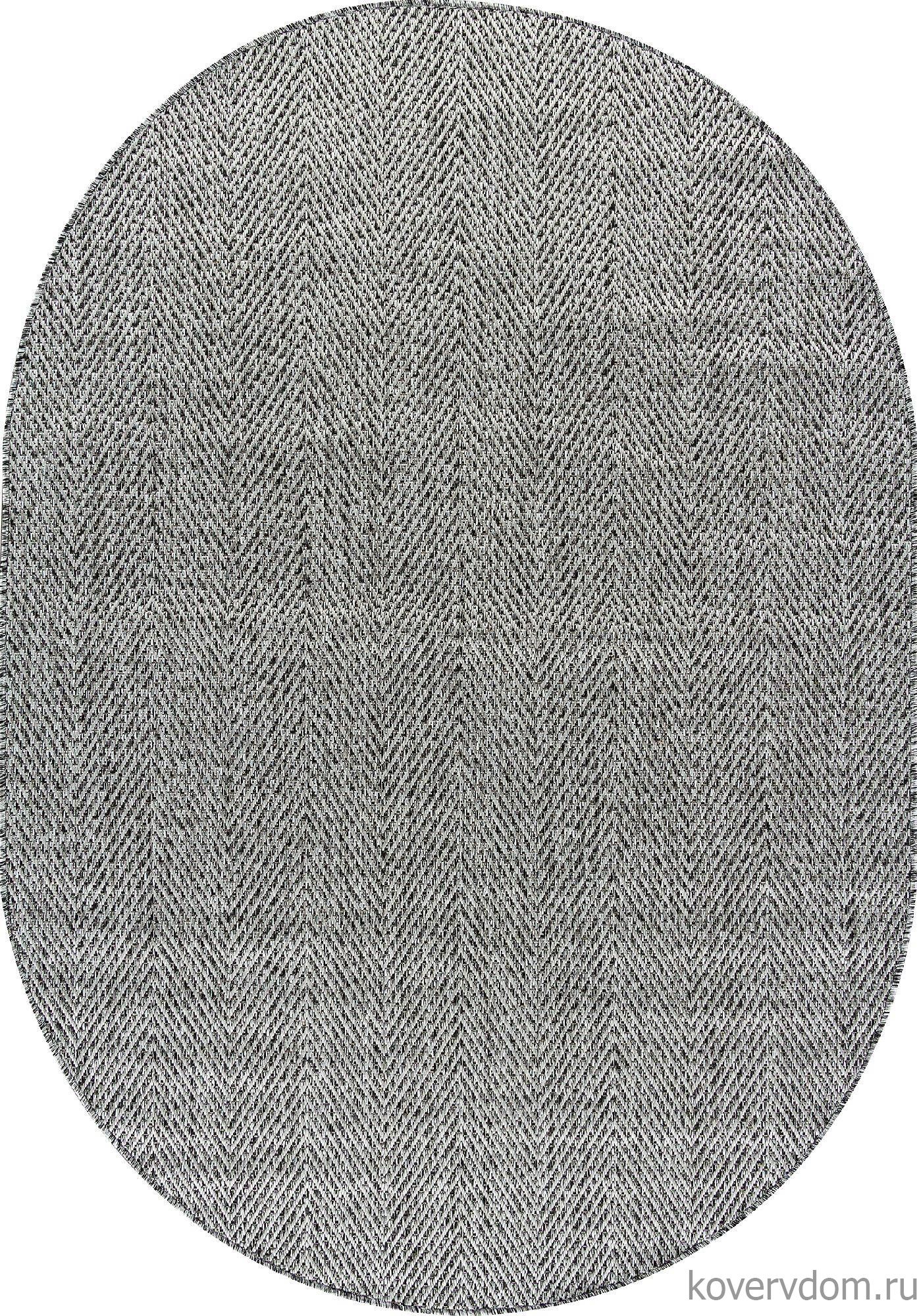 Ковер KAIR S156 DARK GRAY Овал Ковер KAIR S156 DARK GRAY Овал