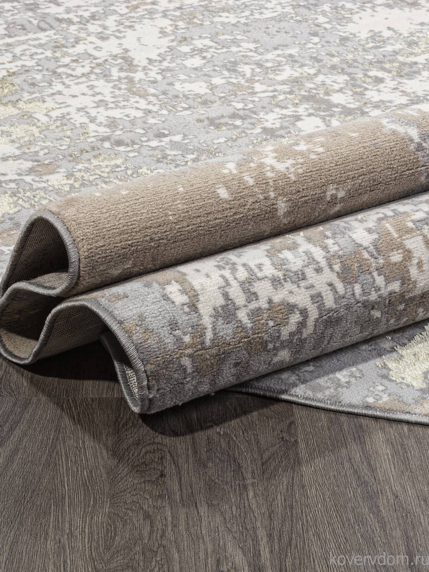 Ковер LIMAN F163 CREAM-GREEN Овал