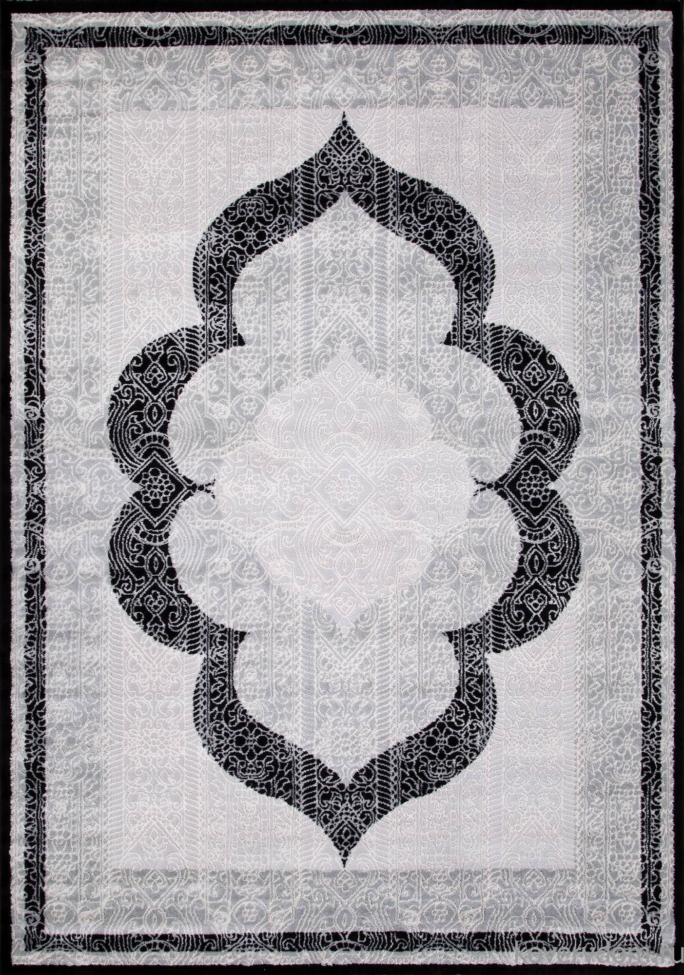 Ковер Valentino Y502A LIGHT GREY SHIRINK / BLACK Ковер Valentino Y502A LIGHT GREY SHIRINK / BLACK