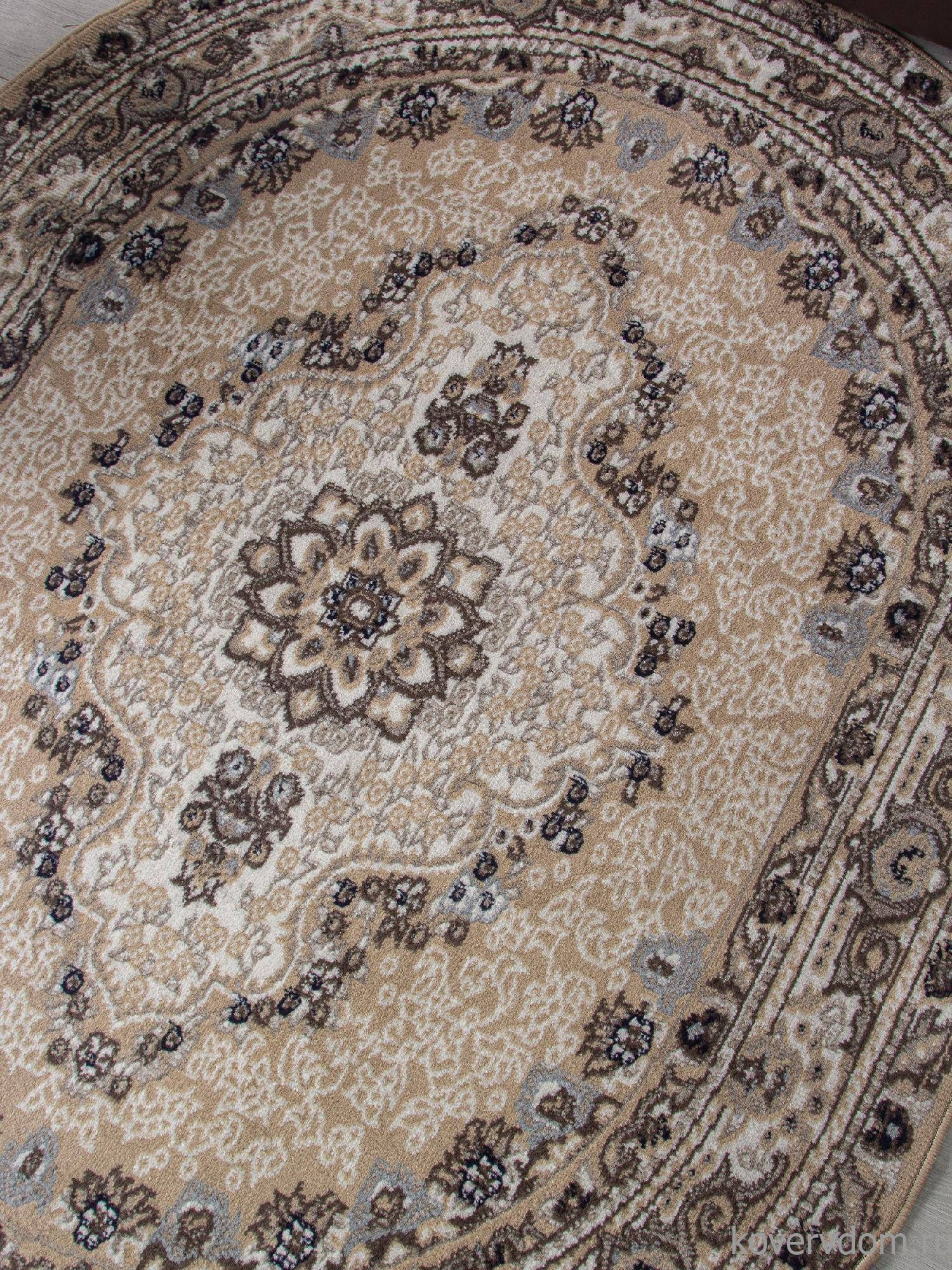 Ковер PRAGA 06020A TOZ GRI / TOZ GRI Овал