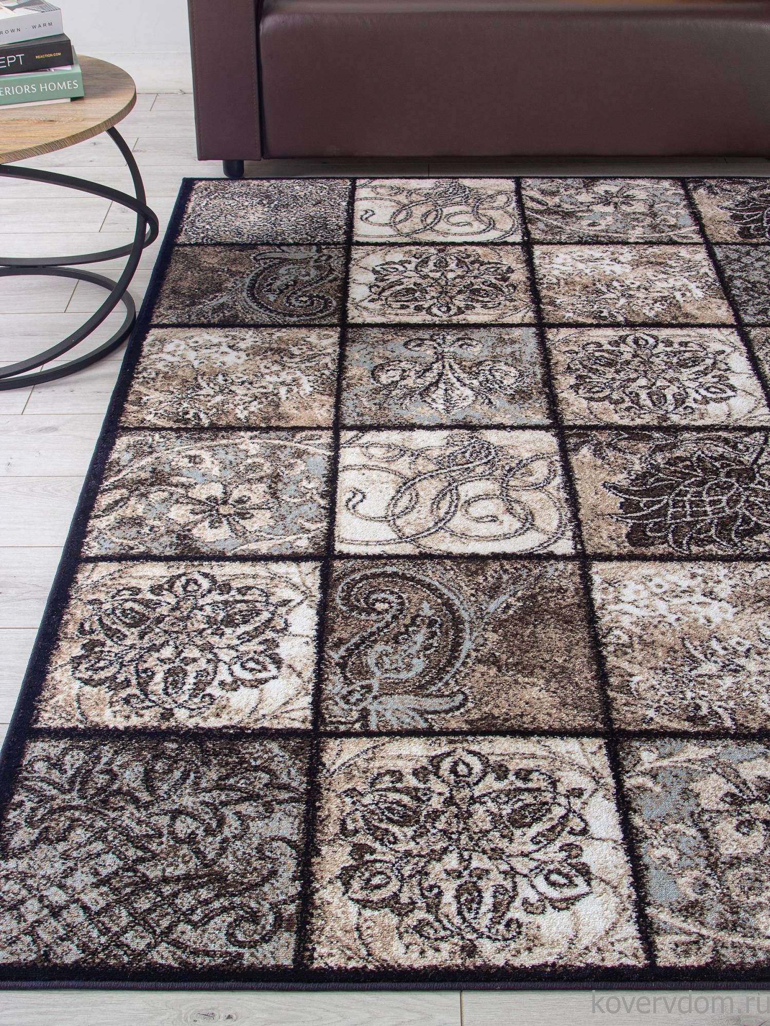 Ковер VALENCIA DELUXE D328 BROWN Ковер VALENCIA DELUXE D328 BROWN