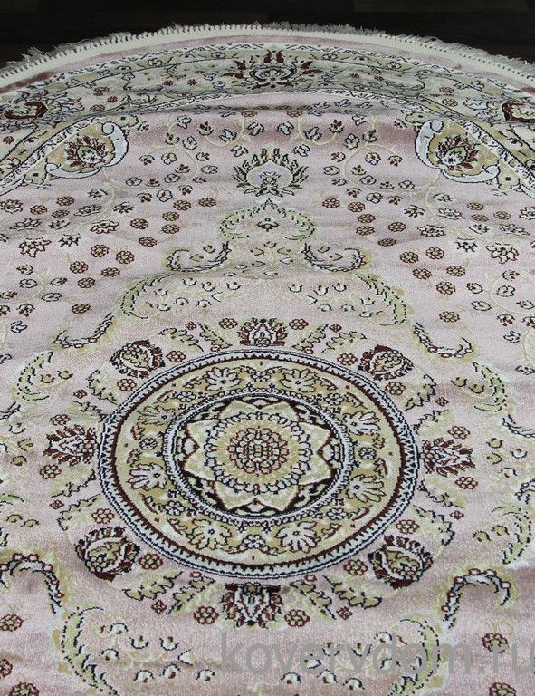 Ковер MASHAD PRESTIGE 02847A L.PINK / L.PINK Овал Ковер MASHAD PRESTIGE 02847A L.PINK / L.PINK Овал