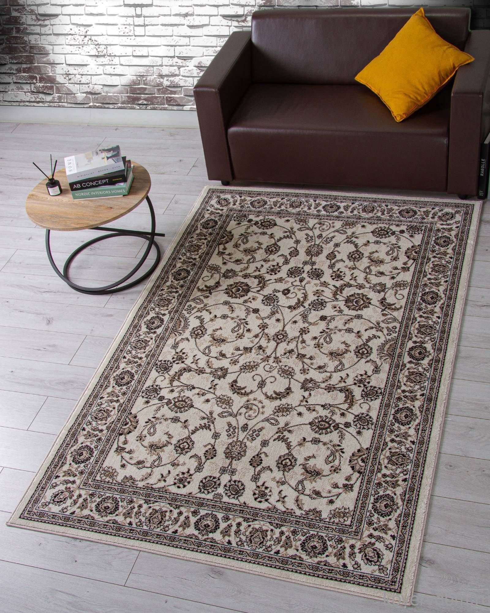 Ковер VALENCIA DELUXE D251 CREAM-BROWN