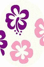 Ковер Шегги розовый COMFORT SHAGGY 2 s605 BONE-PURPLE Овал