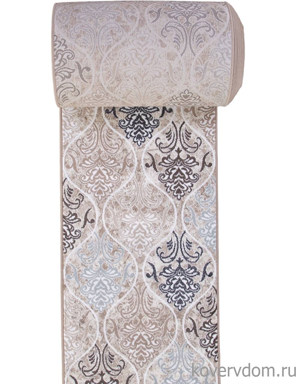 Ковровая Дорожка VALENCIA DELUXE D310 CREAM-BROWN Ковровая Дорожка VALENCIA DELUXE D310 CREAM-BROWN