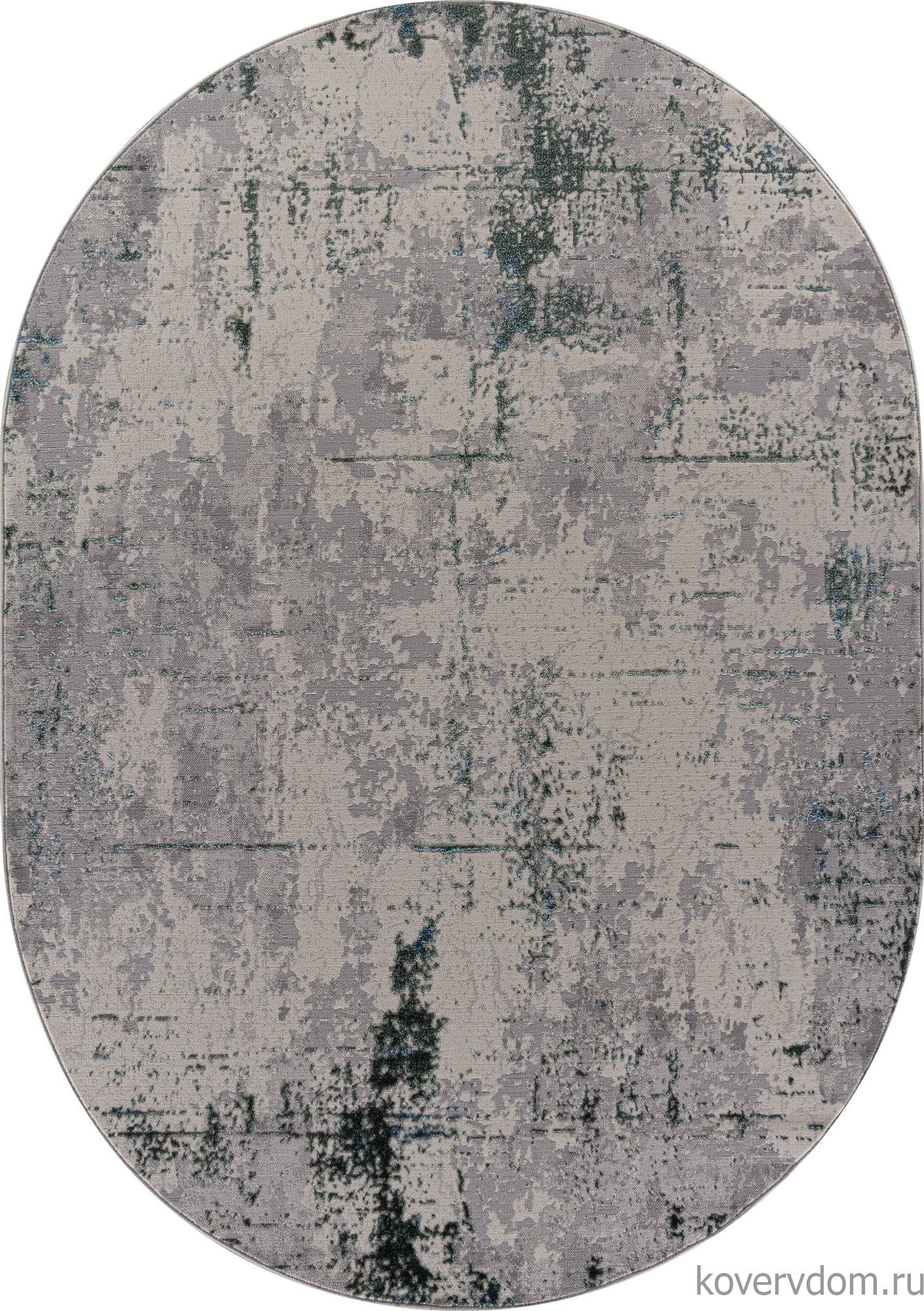 Ковер LIMAN F169 CREAM-D.GREEN Овал Ковер LIMAN F169 CREAM-D.GREEN Овал