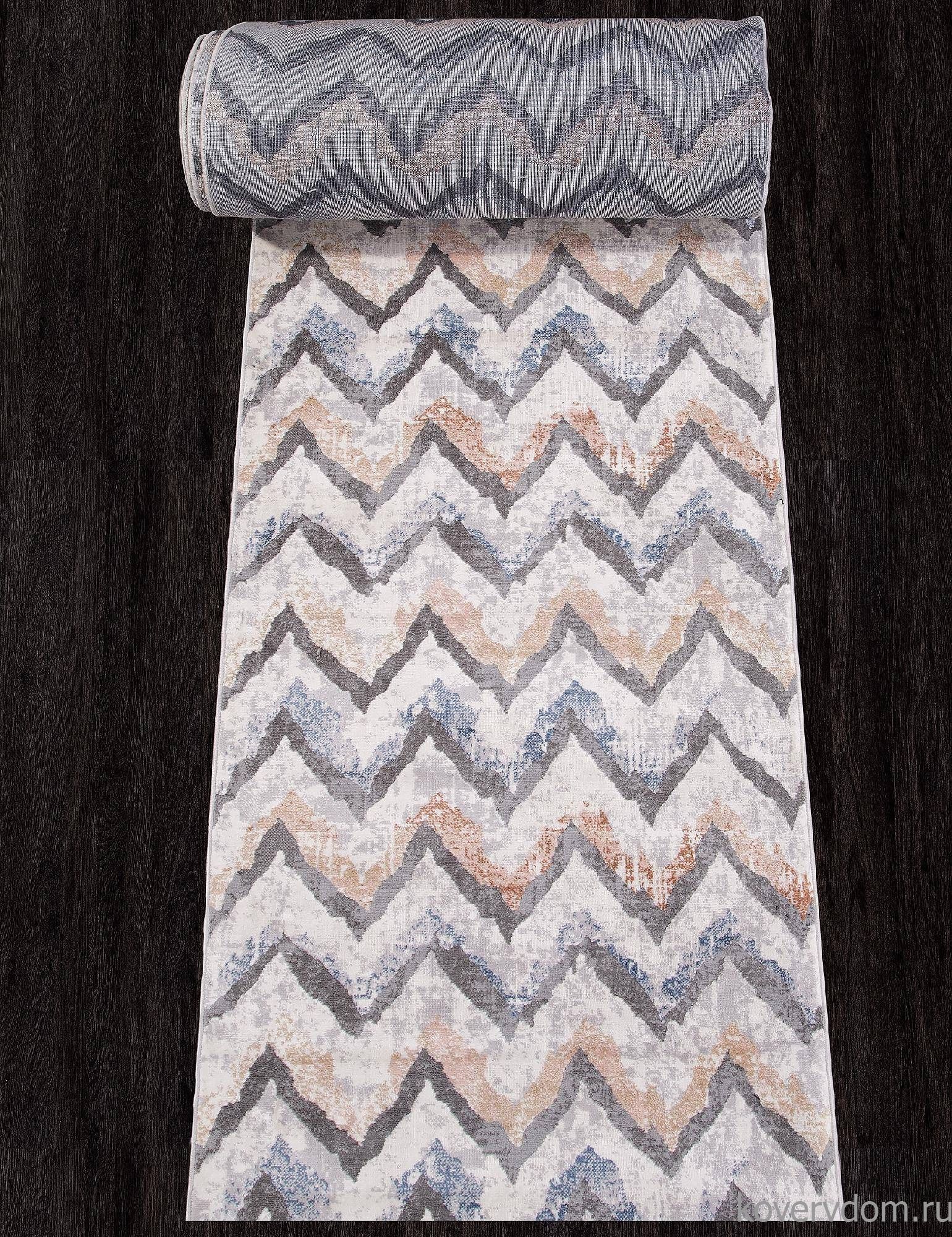 Ковровая Дорожка ALANYA 23898A CREAM / L.GREY