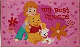 Детский ковер на резиновой основе Дисней My Best Friends W20005