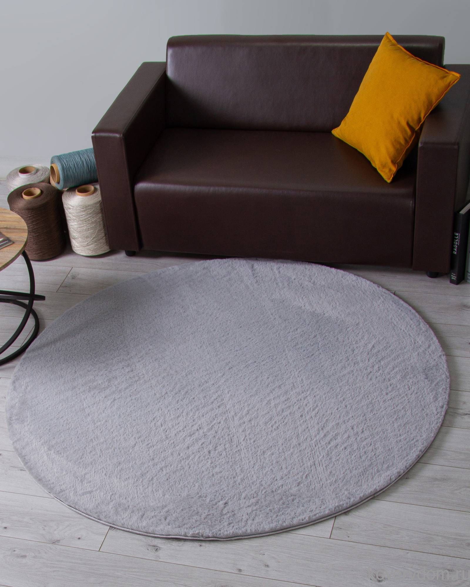 Ковер RABBIT LUXE PX2001 SILVER Круг Ковер RABBIT LUXE PX2001 SILVER Круг