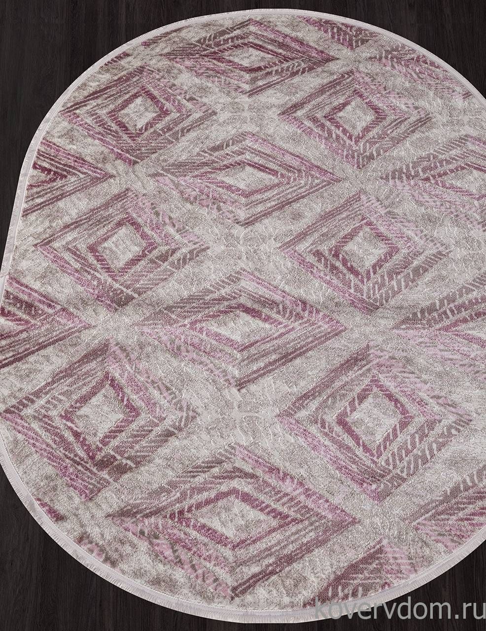 Ковер MOROCCO D855 PINK Овал
