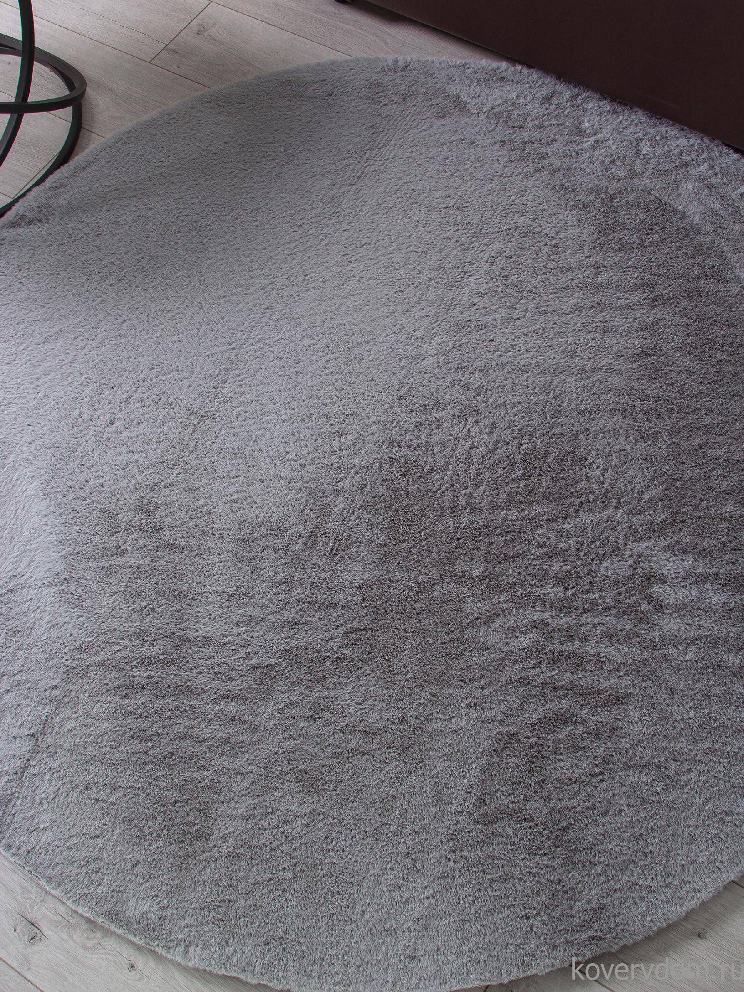 Ковер RABBIT LUXE PX2001 SILVER Круг Ковер RABBIT LUXE PX2001 SILVER Круг