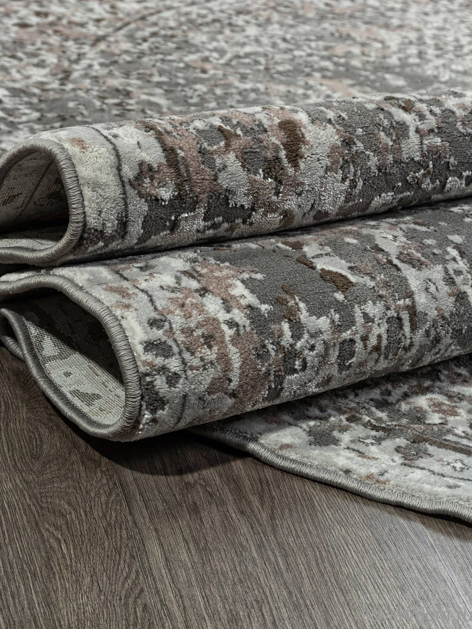 Ковер GRAFF F240 GRAY-BEIGE Овал Ковер GRAFF F240 GRAY-BEIGE Овал