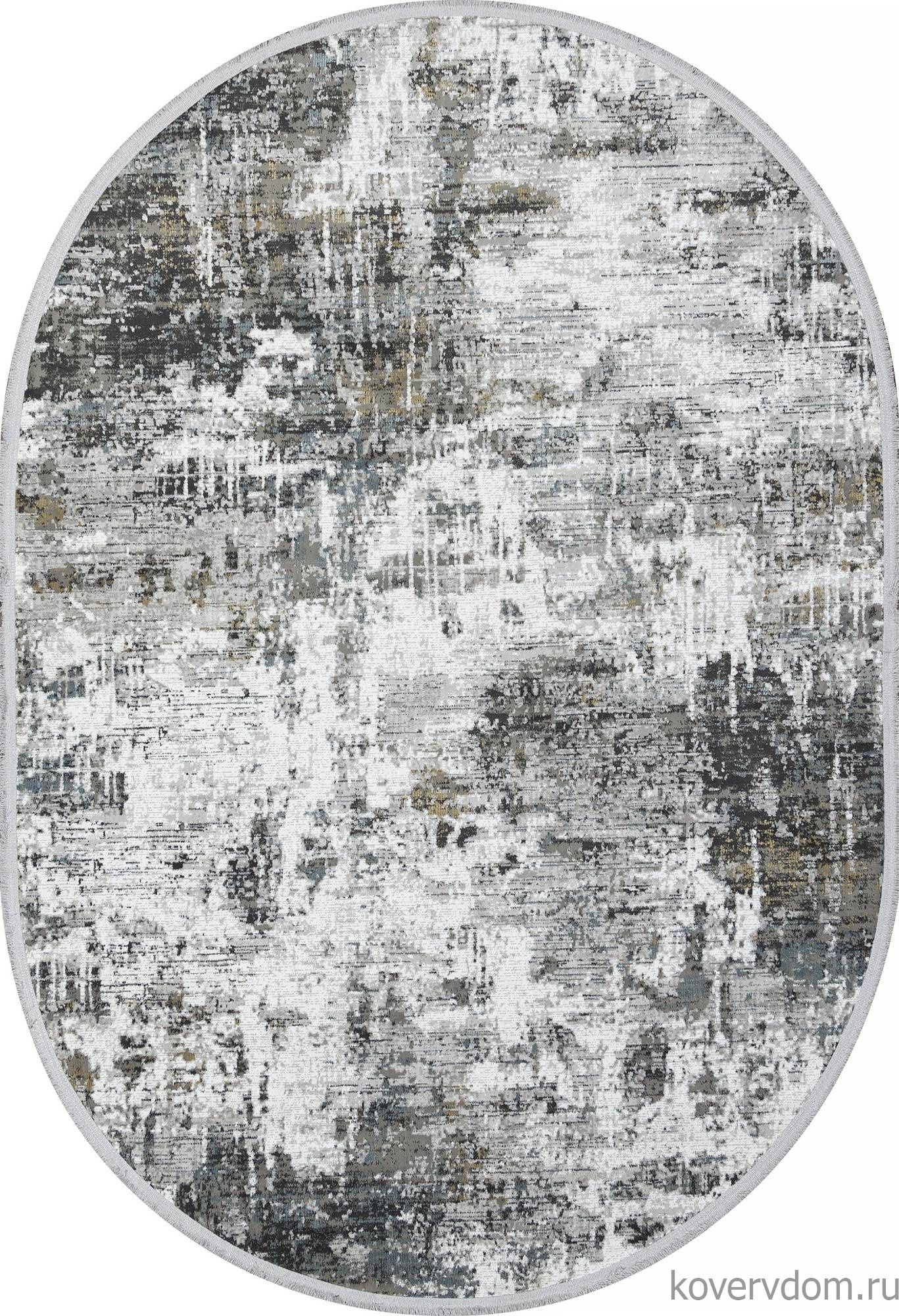 Ковер LORENZO C269AJ GREY / BLUE Овал Ковер LORENZO C269AJ GREY / BLUE Овал