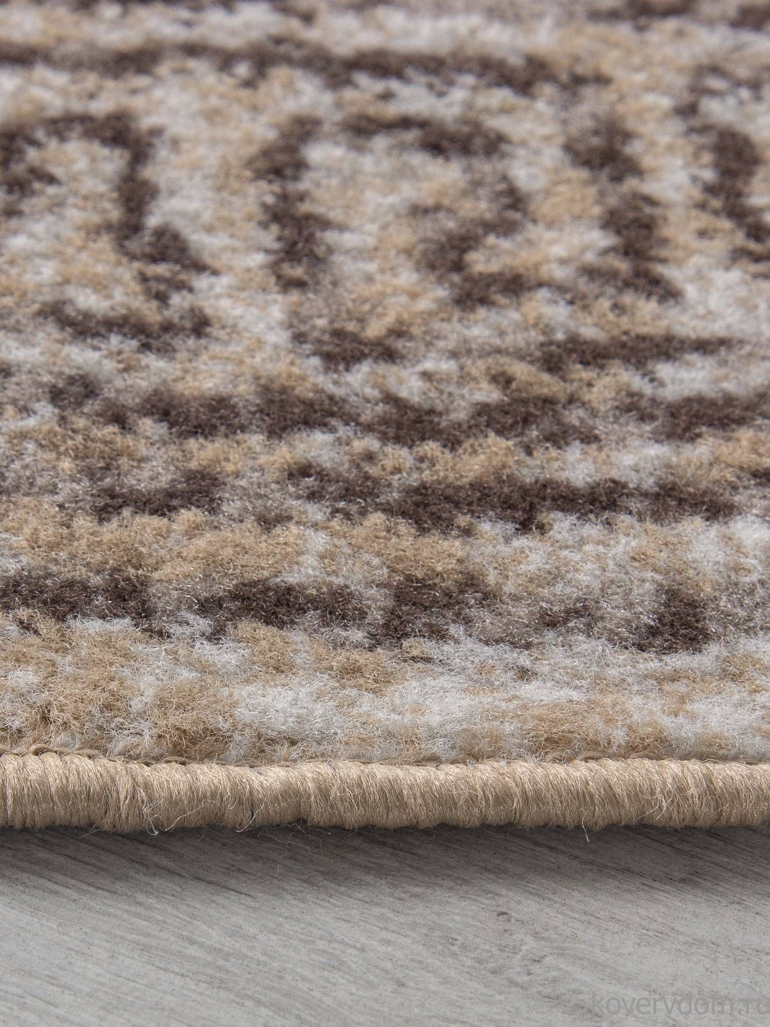 Ковер PRAGA 06022A TOZ GRI / BROWN Овал