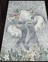 Ковер в спальню SOFIT-A F262 GRAY