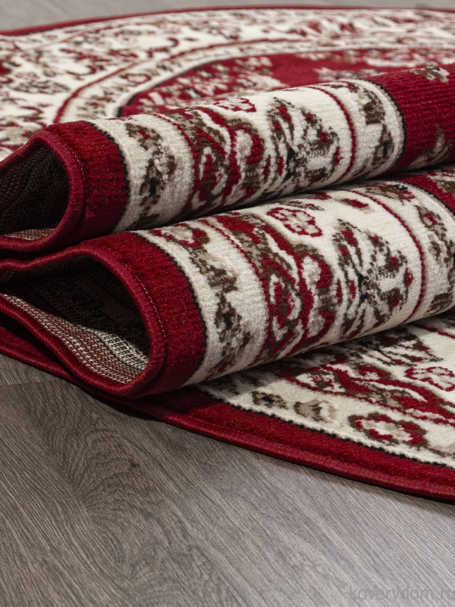 Ковер GAVANA-A D285 RED Овал