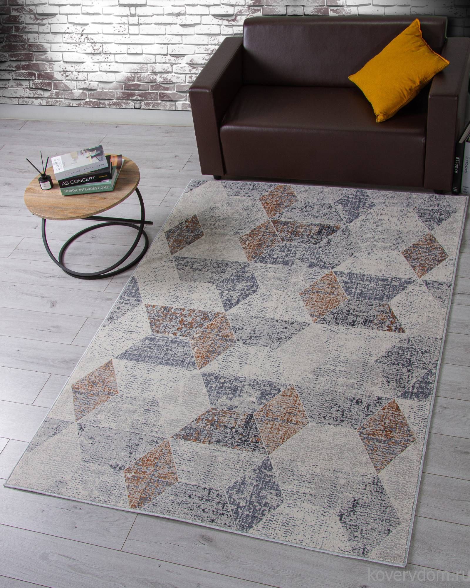 Ковер ZUMMA F257 ORANGE Ковер ZUMMA F257 ORANGE